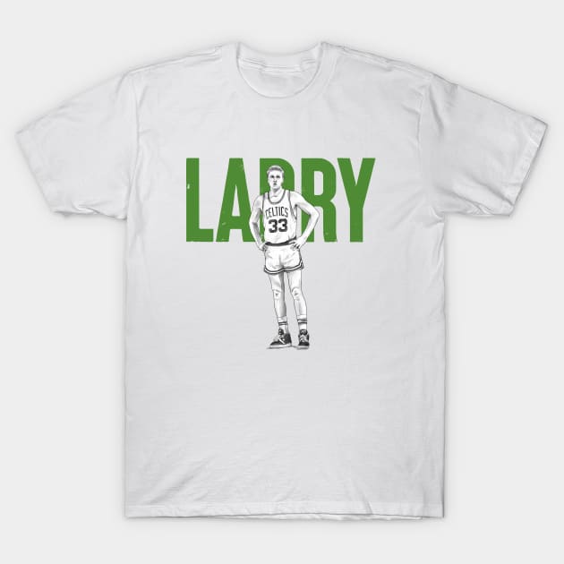 Larry Bird 87 T-Shirt by Dibenedetto